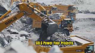 SDLG Ekskavatör, greyder, buldozer, silindir